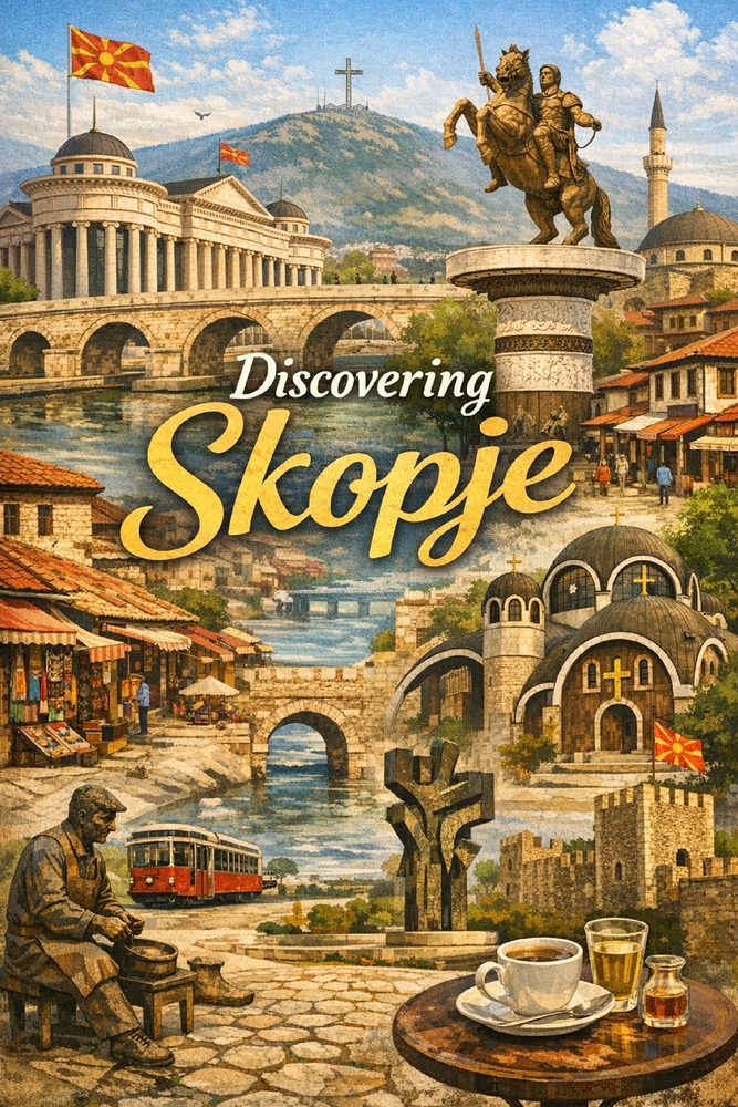 Discovering Skopje cover