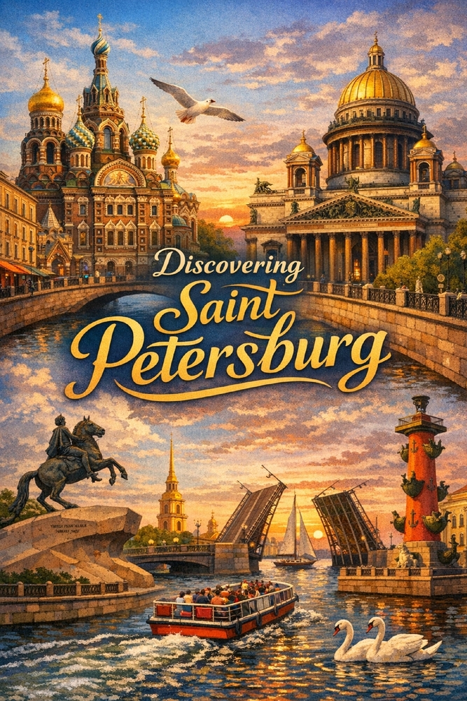 Discovering Saint Petersburg cover