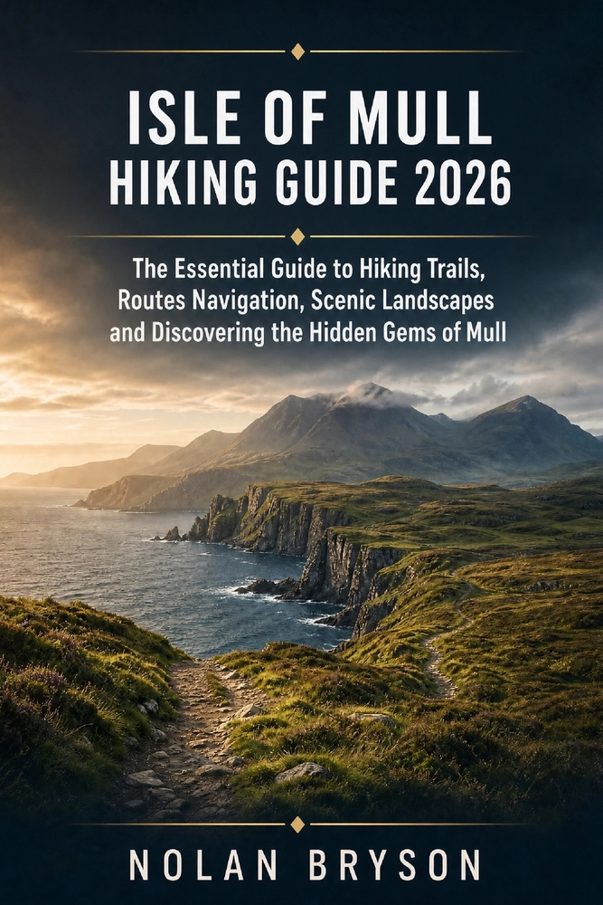 Isle of Mull Hiking Guide 2026: The Essential Guide to Hiking Trails, Routes Navigation, Scenic Landscapes and Discovering the Hidden Gems of Mull cover