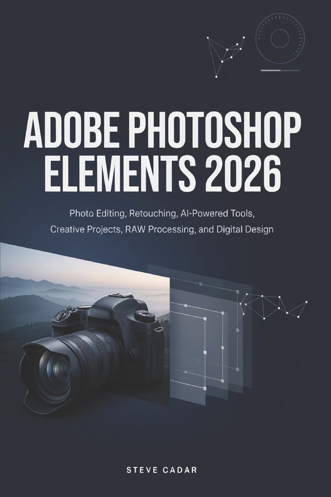 Adobe Photoshop Element 2026: Photo Editing, Retouching, AI-Powered Tools, Creative Projects, RAW Processing, and Digital Design cover