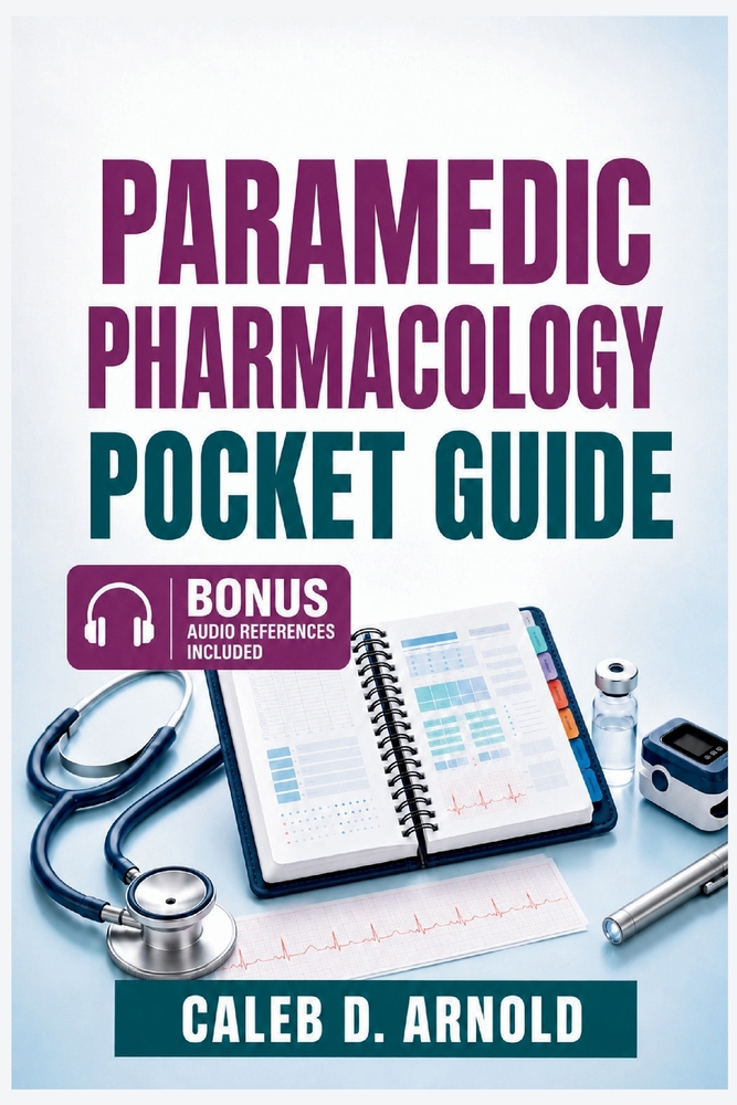 Paramedic Pharmacology Pocket Guide cover
