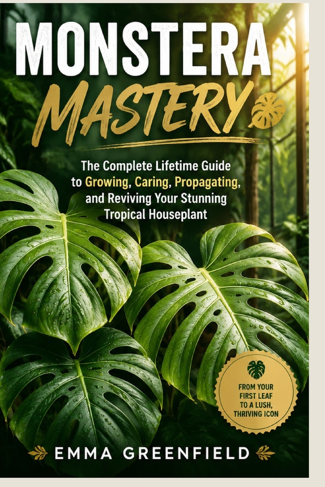 Monstera Mastery: The Complete Lifetime Guide to Growing, Caring, Propagating, and Reviving Your Stunning Tropical Houseplant cover