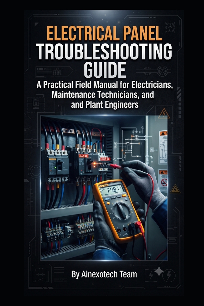 Electrical Panel Troubleshooting Guide: A Practical Field Manual for Electricians, Maintenance Technicians, and Plant Engineers cover