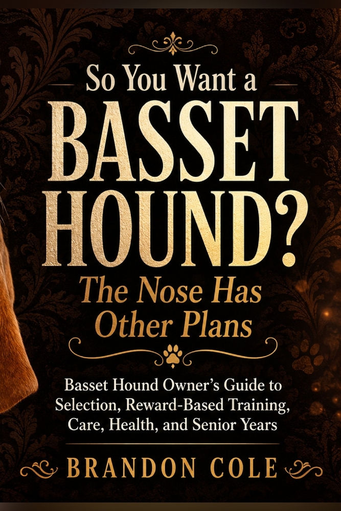 So You Want a Basset Hound? The Nose Has Other Plans: Basset Hound Owner's Guide to Selection, Reward-Based Training, Care, Health, and Senior Years cover