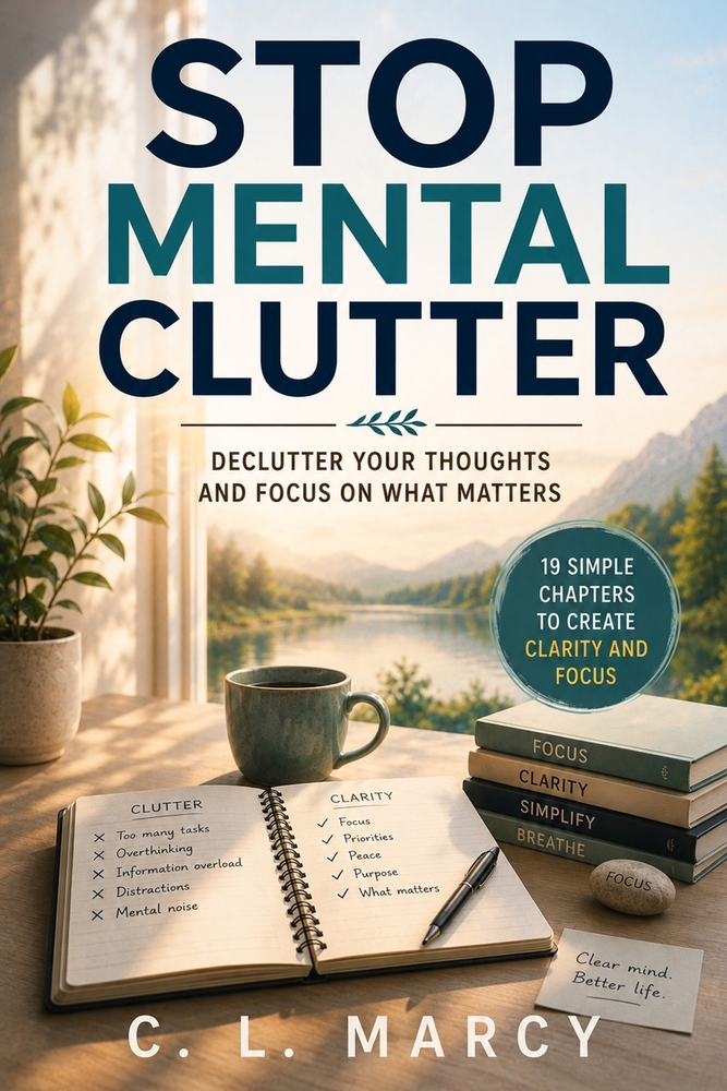 Stop Mental Clutter: Declutter Your Thoughts and Focus on What Matters cover
