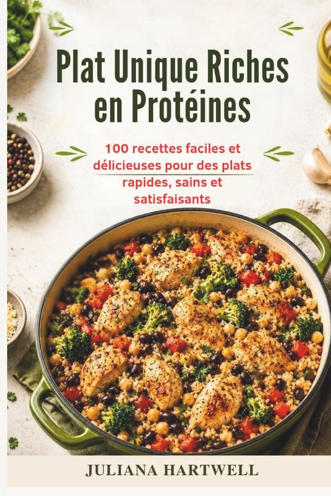 Plats Unique Riches en Protéines: 100 recettes faciles et délicieuses pour des plats rapides, sains et satisfaisants cover
