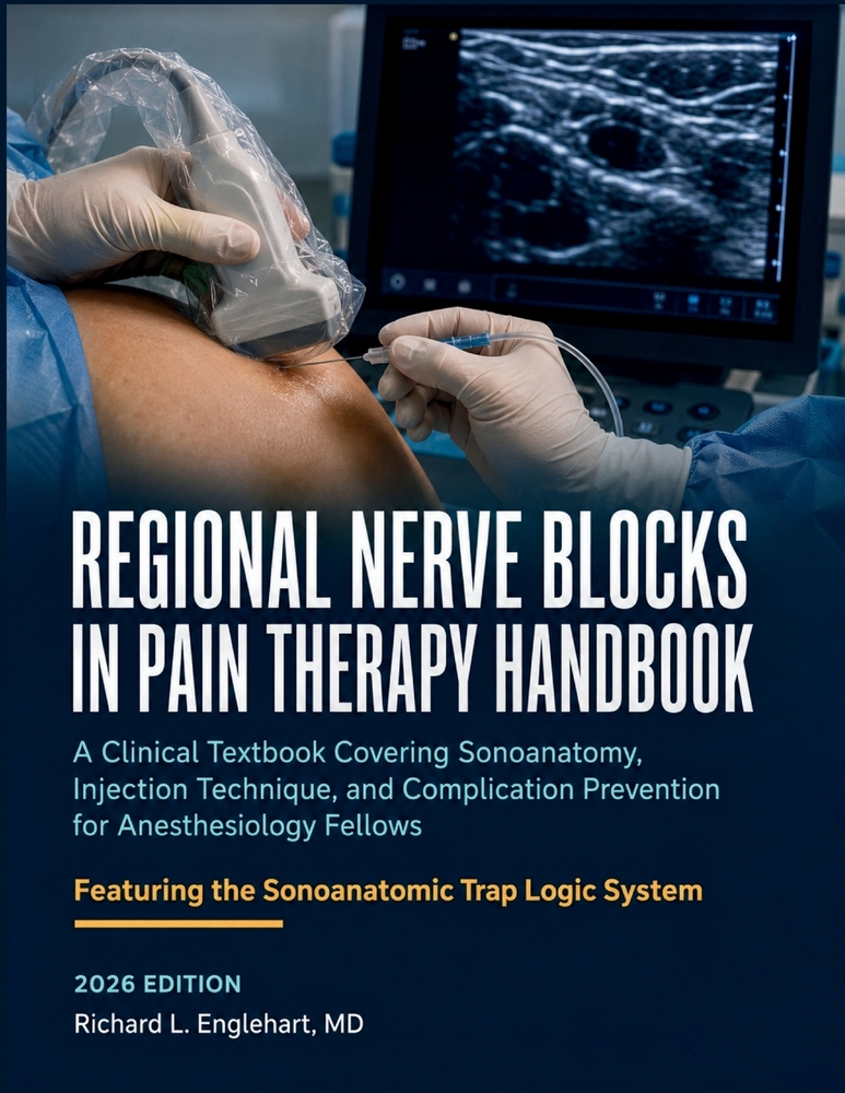 Regional Nerve Blocks in Pain Therapy Handbook 2026: A Clinical Textbook Covering Sonoanatomy, Injection Technique, and Complication Prevention for An cover