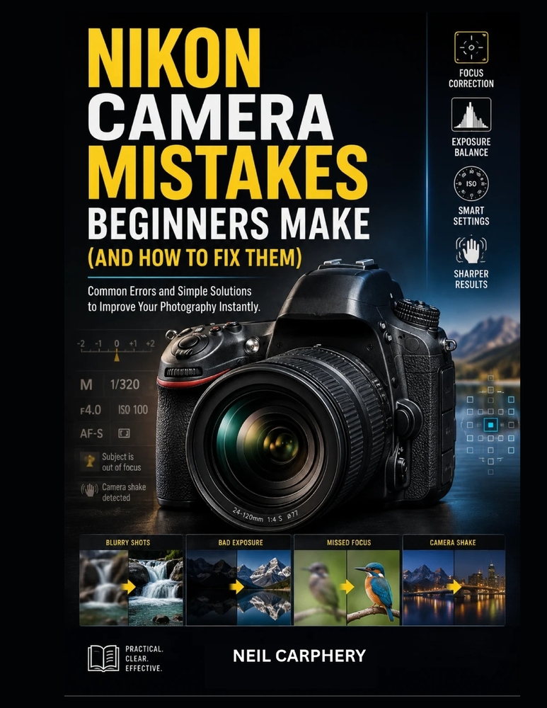 Nikon Camera Mistakes Beginners Make: Fix Common Photography Problems, Understand Essential Controls, Improve Composition, and Capture Sharper, Better cover