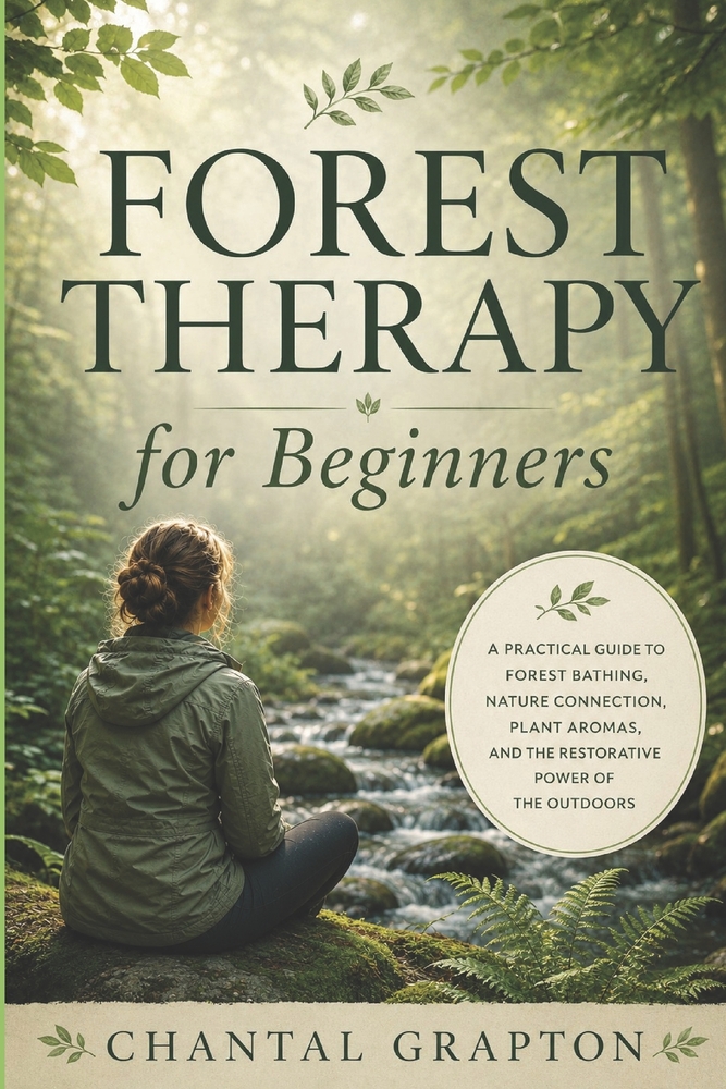 Forest Therapy for Beginners: A Practical Guide to Forest Bathing, Nature Connection, Plant Aromas, and the Restorative Power of the Outdoors cover