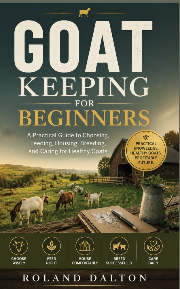 Goat Keeping for Beginners cover