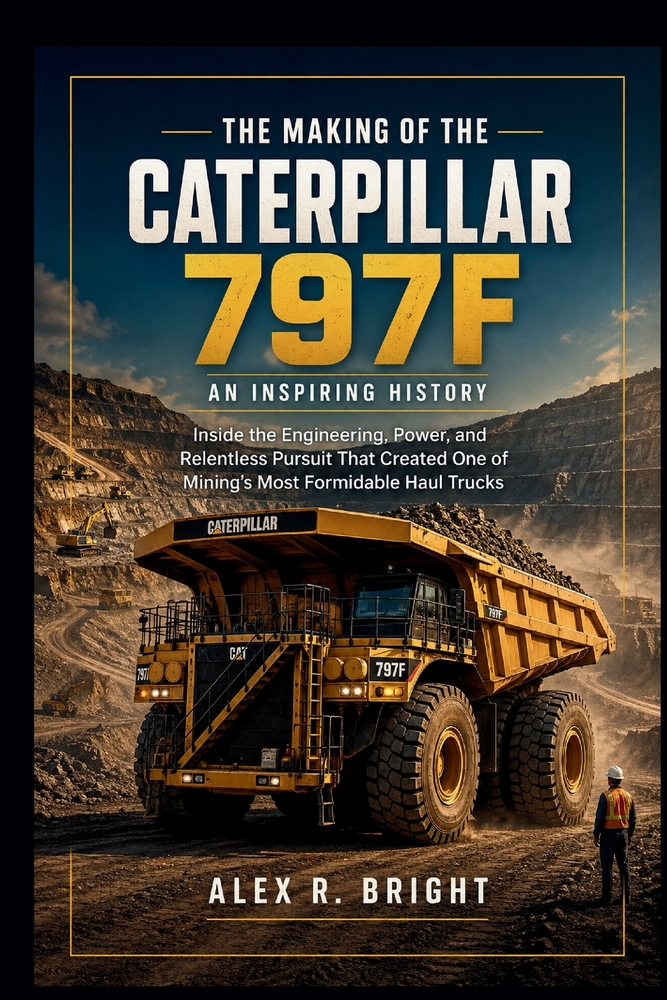 The Making of Caterpillar 797f an Inspiring History: Inside the Engineering, Power, and Relentless Pursuit That Created One of Mining's Most Formidabl cover