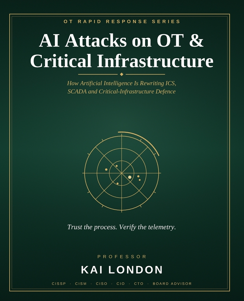 AI Attacks on OT & Critical Infrastructure: How AI Is Rewriting ICS, SCADA and Critical-Infrastructure Defence cover