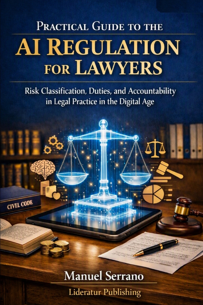 Practical Guide to the AI Regulation for Lawyers: Risk classification, Duties and Accountability in Legal Practice in the Digital Age cover