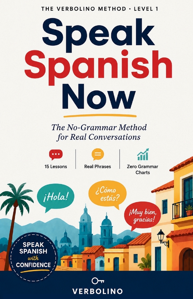 Speak Spanish Now: The No-Grammar Method for Real Conversations cover