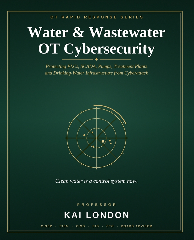 Water & Wastewater OT Cybersecurity: Protecting PLCs, SCADA, Pumps, Treatment Plants and Drinking-Water Infrastructure from Cyberattack cover