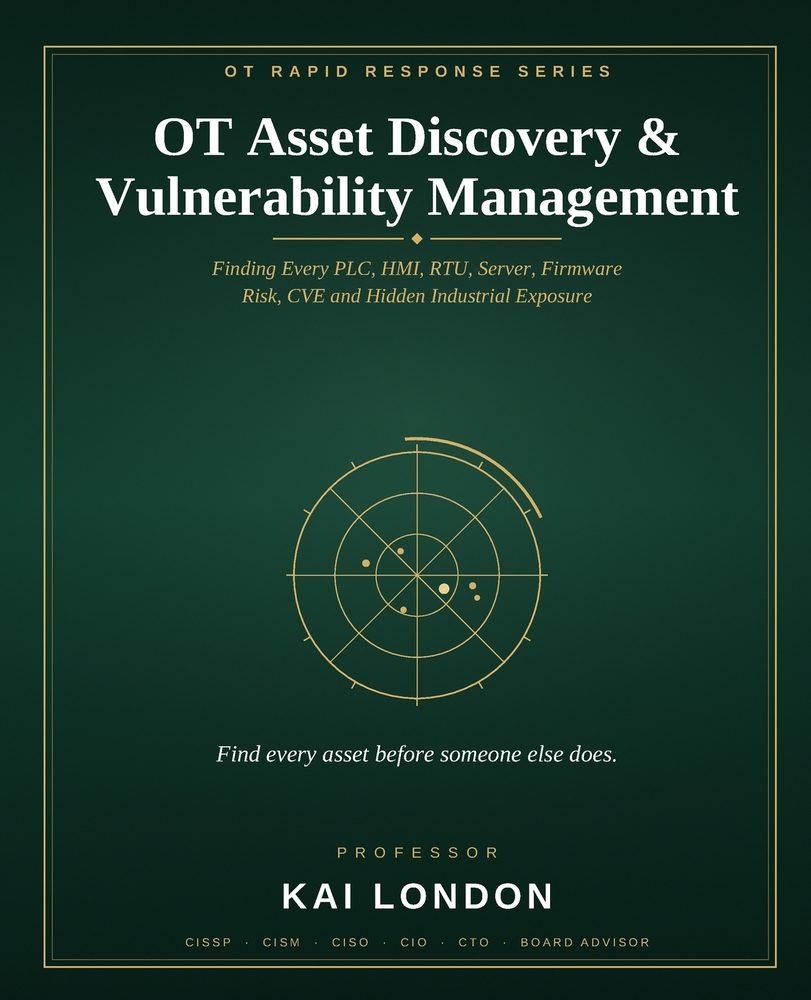 OT Asset Discovery & Vulnerability Management: Finding Every PLC, HMI, RTU, Server, Firmware Risk, CVE and Hidden Industrial Exposure cover