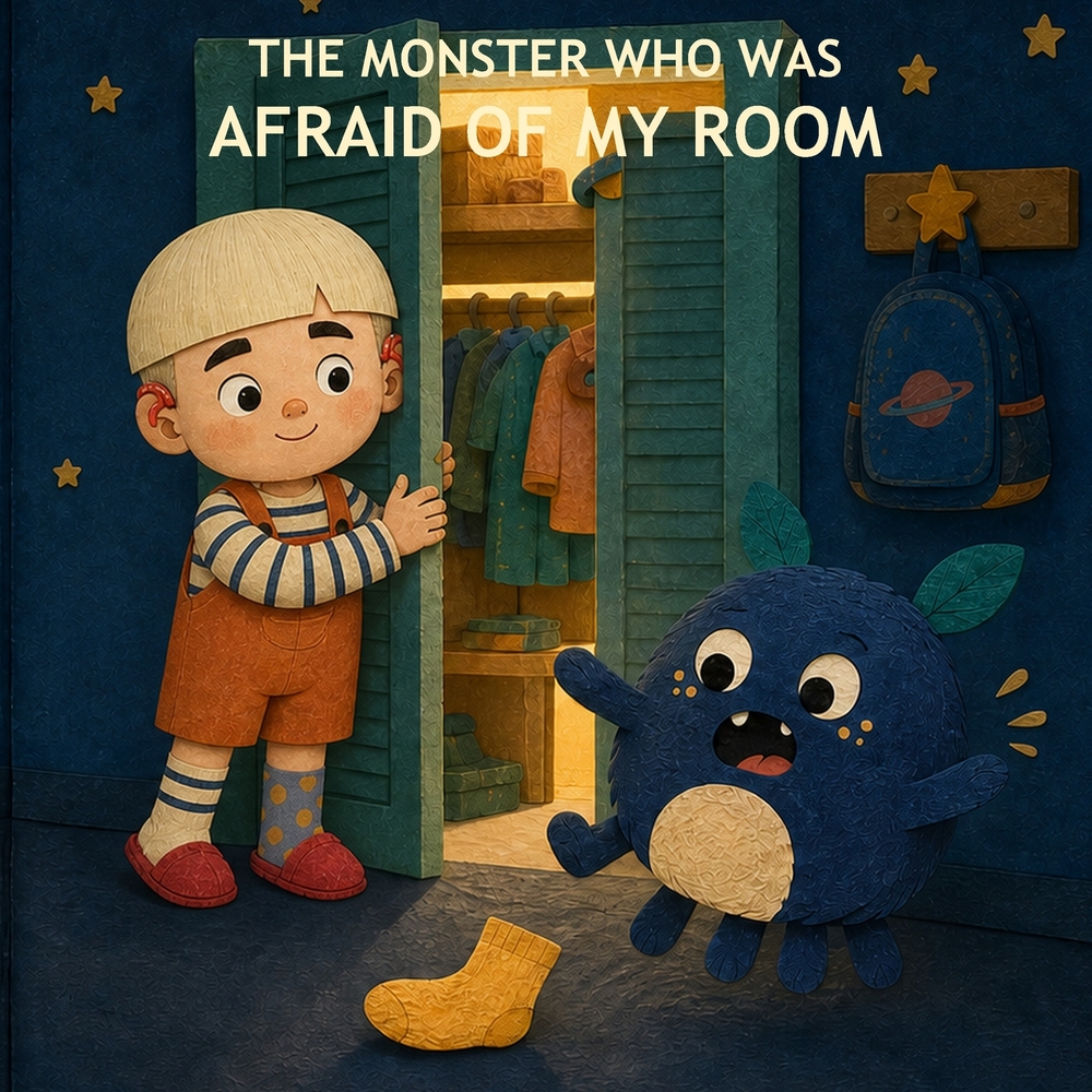 The Monster Who Was Afraid of My Room cover