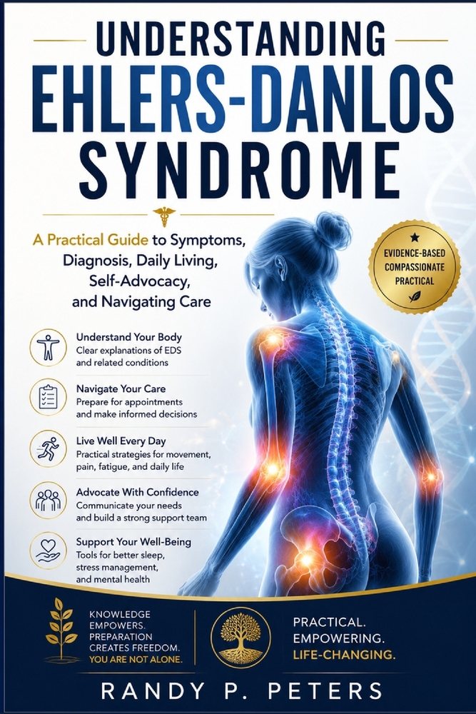 Understanding Ehlers-Danlos Syndrome: A Practical Guide to Symptoms, Diagnosis, Daily Living, Self-Advocacy, and Navigating Care cover