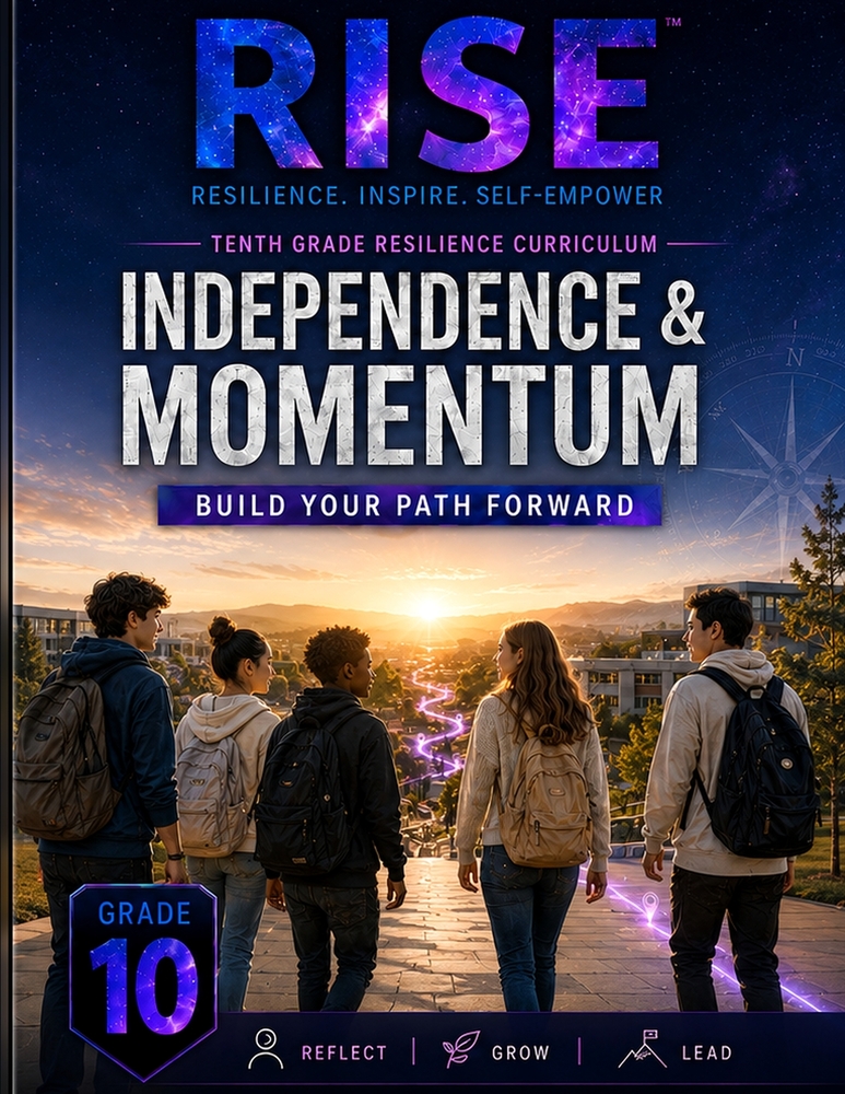 10th Grade Resilience Curriculum: Independence & Momentum cover