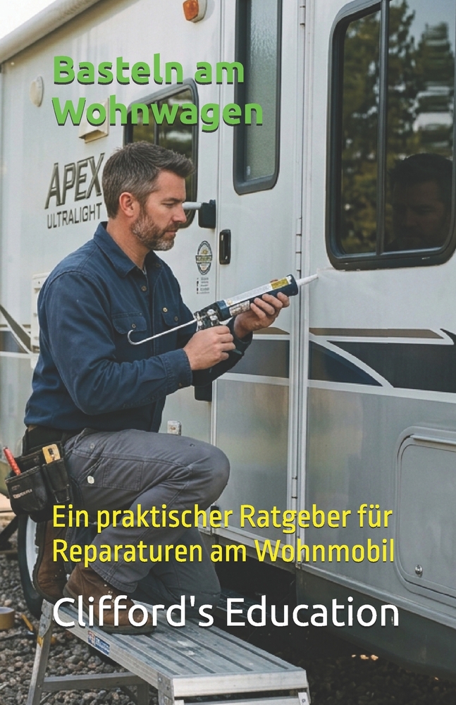 Basteln am Wohnwagen: Ein praktischer Ratgeber für Reparaturen am Wohnmobil cover