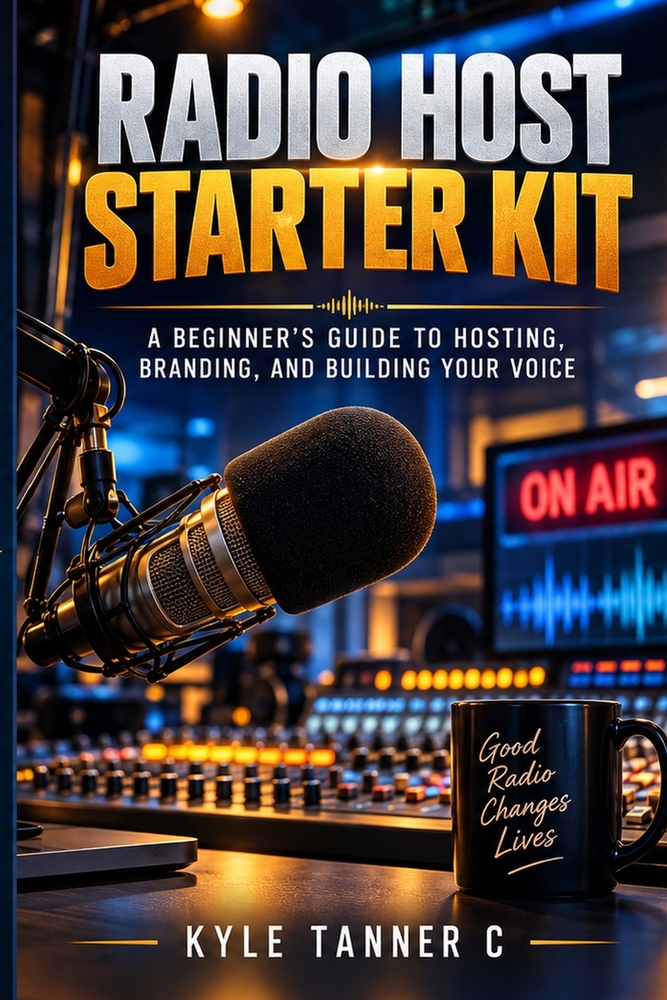 Radio Host Starter Kit: Everything You Need to Go On Air with Confidence and Purpose cover