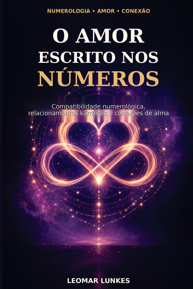 O Amor Escrito nos Números: Compatibilidade numerológica, relacionamentos cármicos e conexões de alma cover