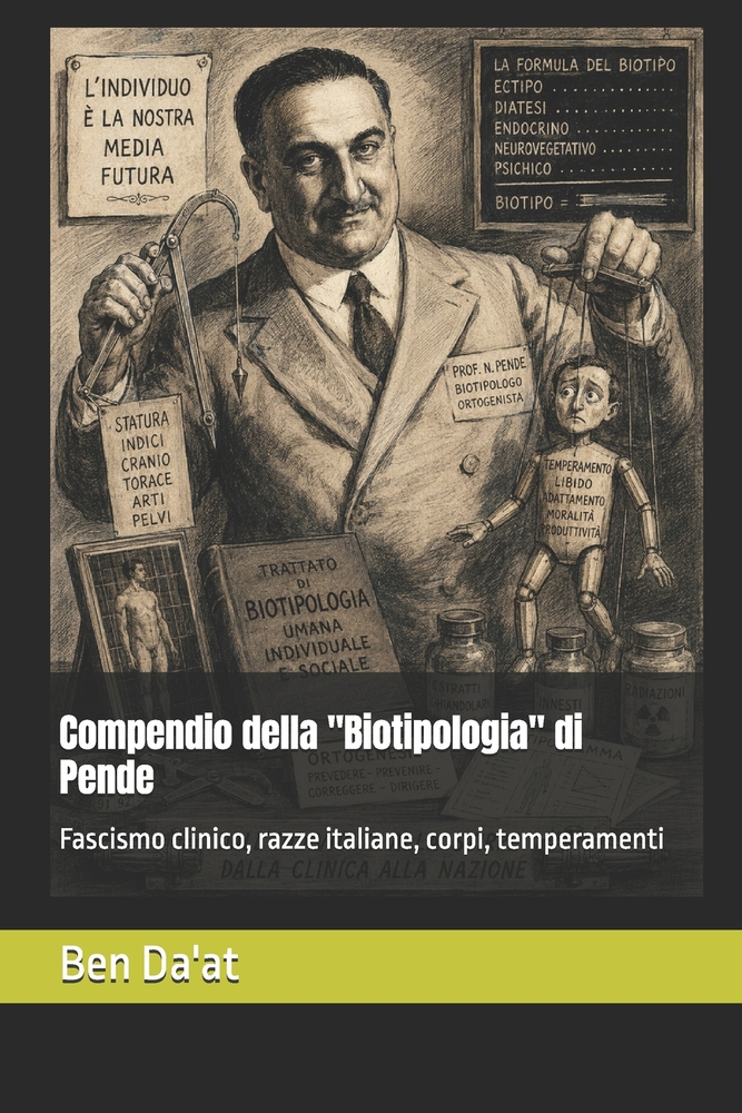 Compendio della "Biotipologia" di Pende: Fascismo clinico, razze italiane, corpi, temperamenti cover