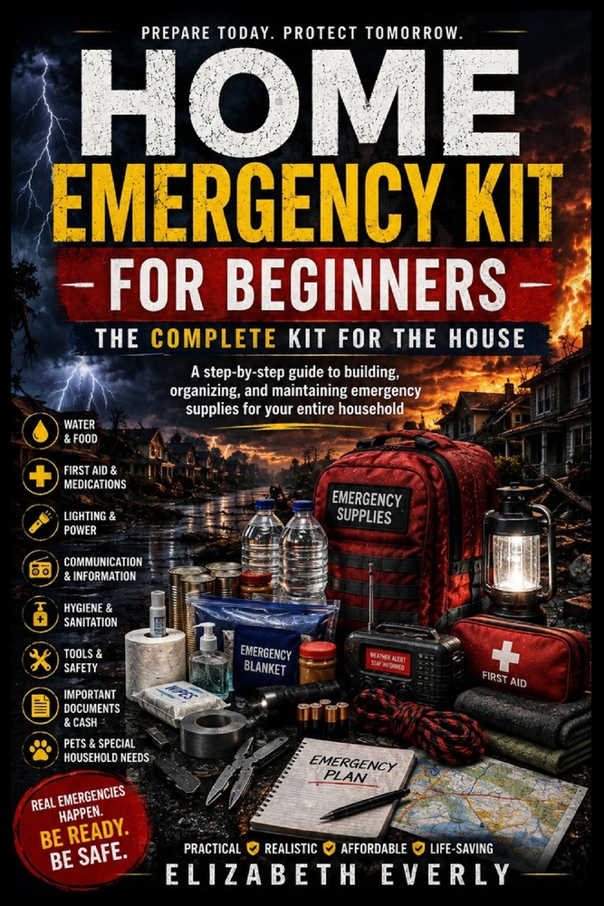 Home Emergency Kit for Beginners: the complete kit for the house cover