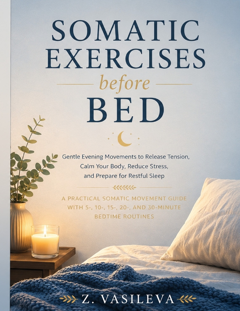 Somatic Exercises Before Bed: Gentle Evening Movements to Release Tension, Calm Your Body & Prepare for Restful Sleep with 5-, 10-, 15-, 20- & 30-Minu cover
