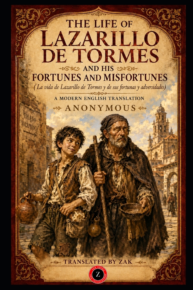 The Life of Lazarillo de Tormes and His Fortunes and Misfortunes (La vida de Lazarillo de Tormes): A Modern English Translation cover