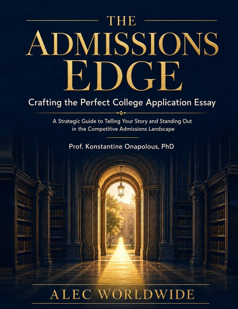The Admissions Edge: Crafting the Perfect College Application Essay: A STRATEGIC GUIDE TO TELLING YOUR STORY AND STANDING OUT IN COLLEGE ADMISSIONS cover
