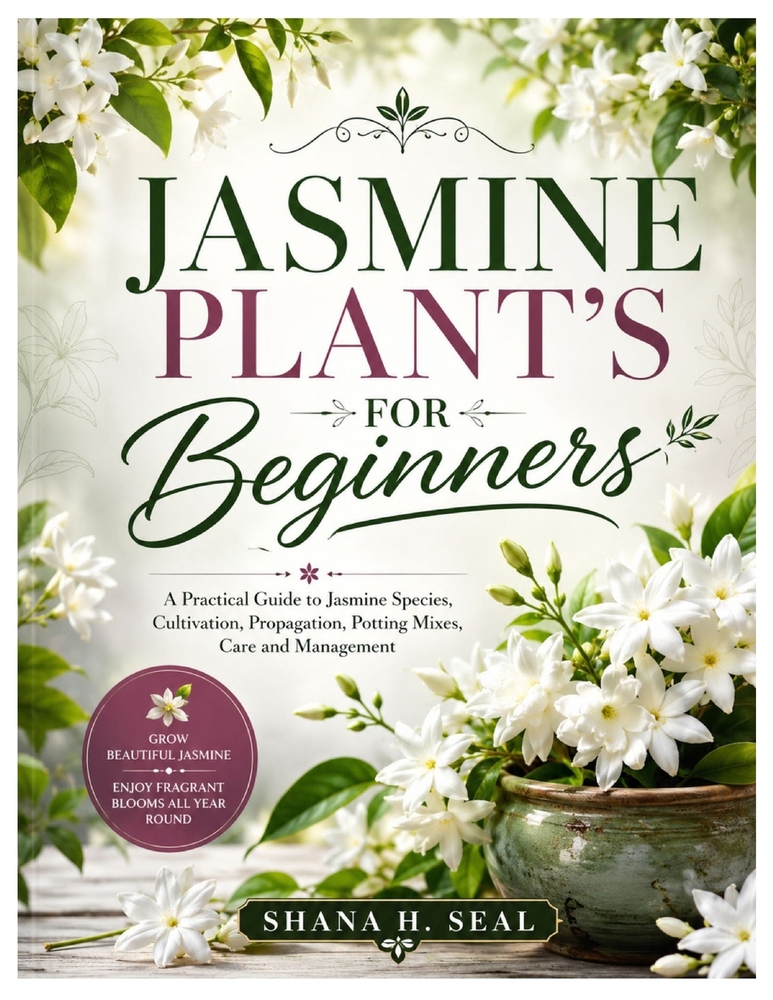 Jasmine Plant's for Beginners: A Practical Guide to Jasmine Species, Cultivation, Propagation, Potting Mixes, Care and Management cover