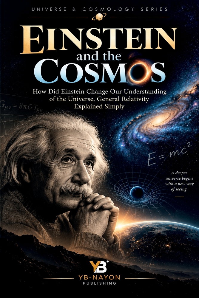 Einstein and the Cosmos: How Did Einstein Change Our Understanding of the Universe, General Relativity Explained Simply cover