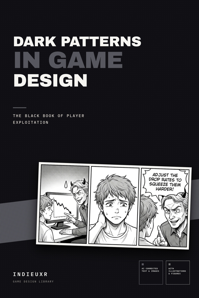Dark Patterns in Game Design: The Black Book of Player Exploitation cover