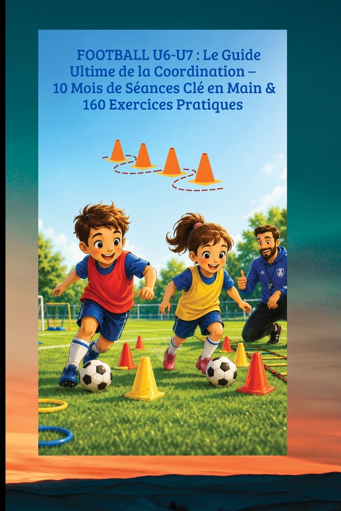 Football U6-U7: Le Guide Ultime de la Coordination: 10 Mois de Séances Clé en Main & 160 Exercices Pratiques cover