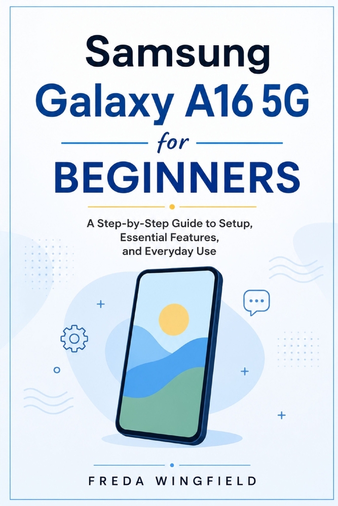 Samsung Galaxy A16 5G for Beginners: A Step-by-Step Guide to Setup, Essential Features, and Everyday Use cover