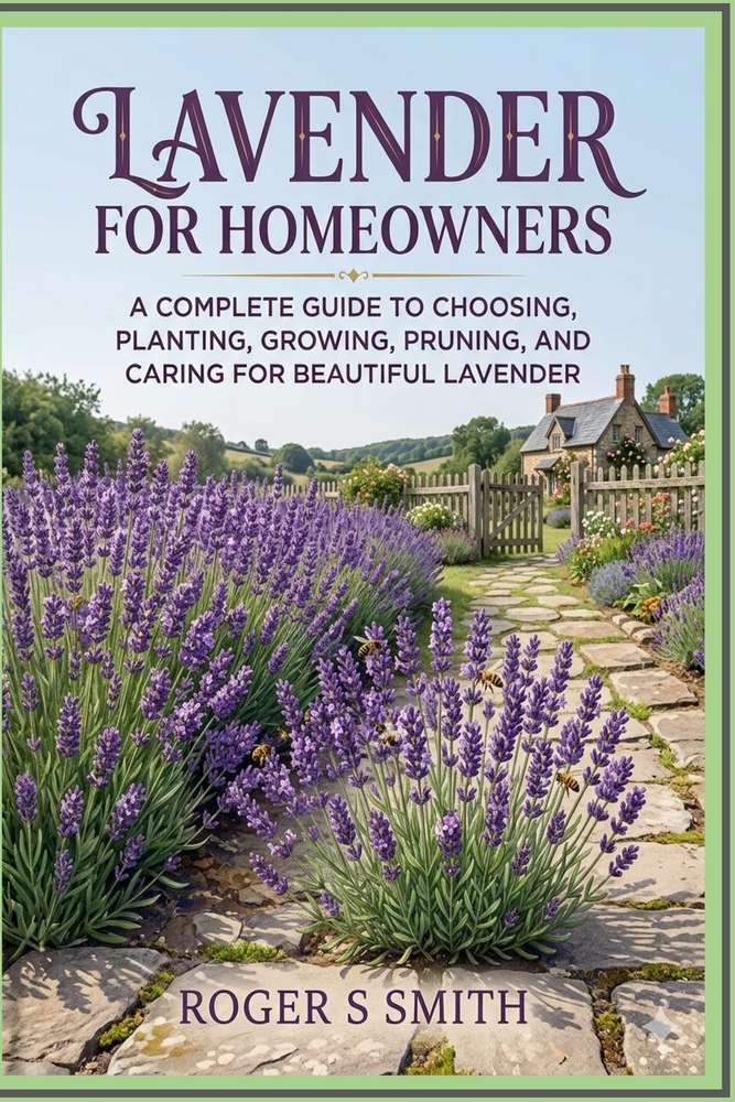 Lavender For Homeowners: A Complete Guide to Choosing, Planting, Growing, Pruning, and Caring for Beautiful Lavender cover