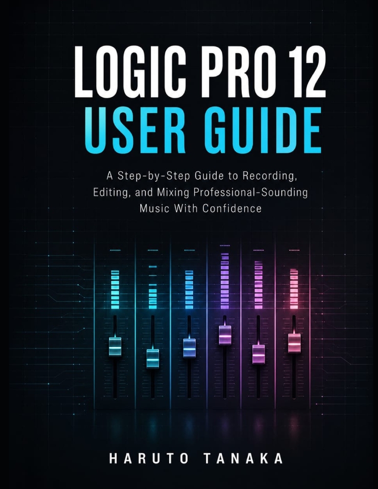 Logic Pro 12 User Guide: A Step-by-Step Guide to Recording, Editing, and Mixing Professional-Sounding Music With Confidence cover