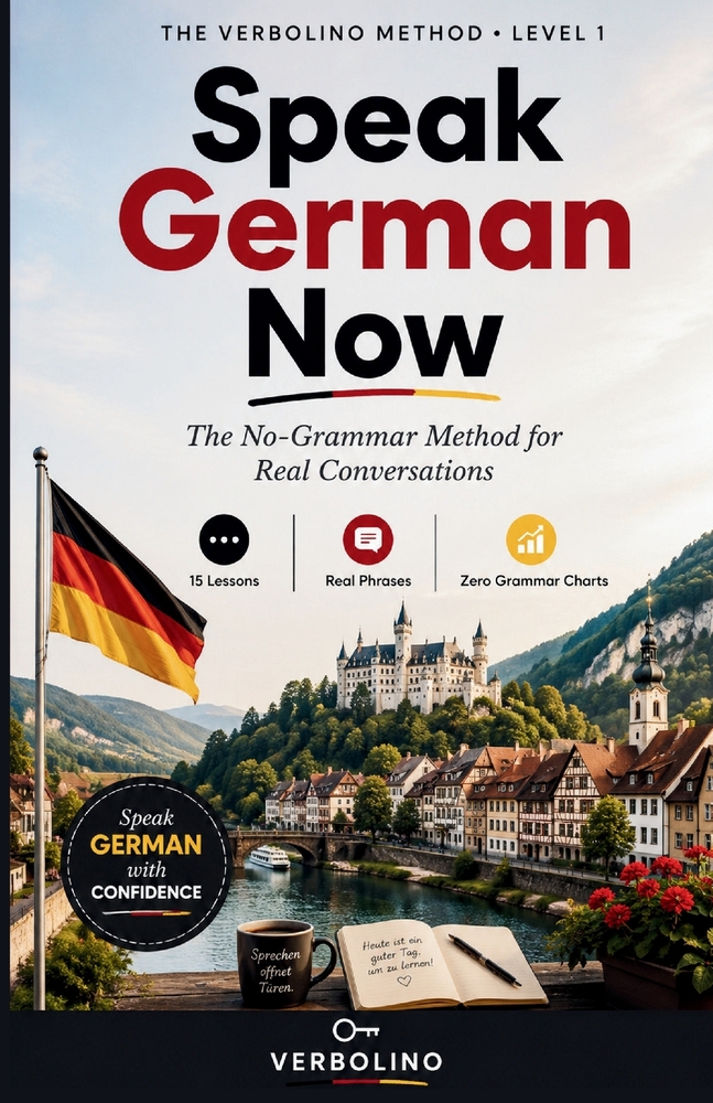 Speak German Now: The No-Grammar Method for Real Conversations cover