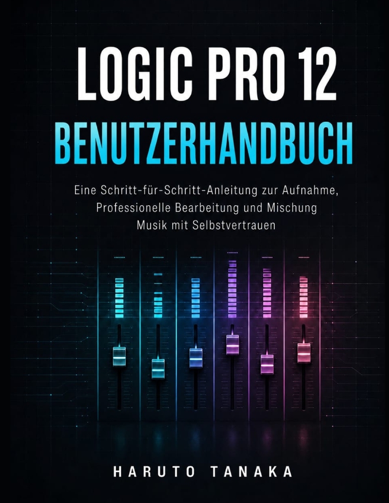 Logic Pro 12 Benutzerhandbuch: Eine Schritt-für-Schritt-Anleitung zur Aufnahme, Professionelle Bearbeitung und Mischung Musik mit Selbstvertrauen cover