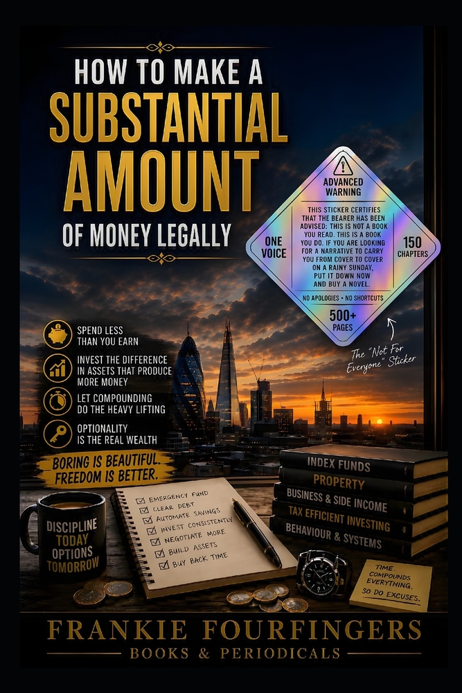 Frankie's Facts: How to Make a Substantial Amount of Money Legally cover