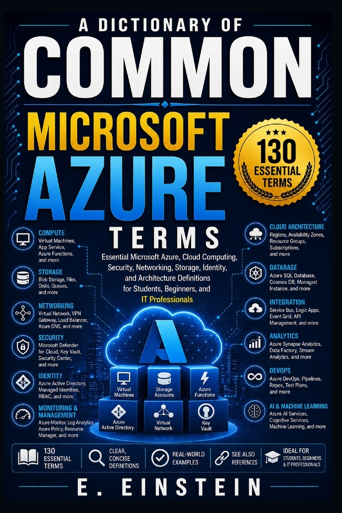 A Dictionary of Common Microsoft Azure Terms cover