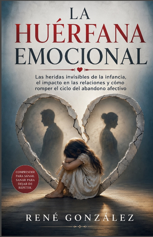 La Huérfana Emocional: Las heridas invisibles de la infancia, el impacto en las relaciones y cómo romper el ciclo del abandono afectivo cover