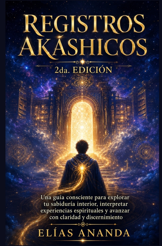 REGISTROS AKÁSHICOS 2da. EDICIÓN: Una guía consciente para explorar tu sabiduría interior, interpretar experiencias espirituales y avanzar con clarida cover