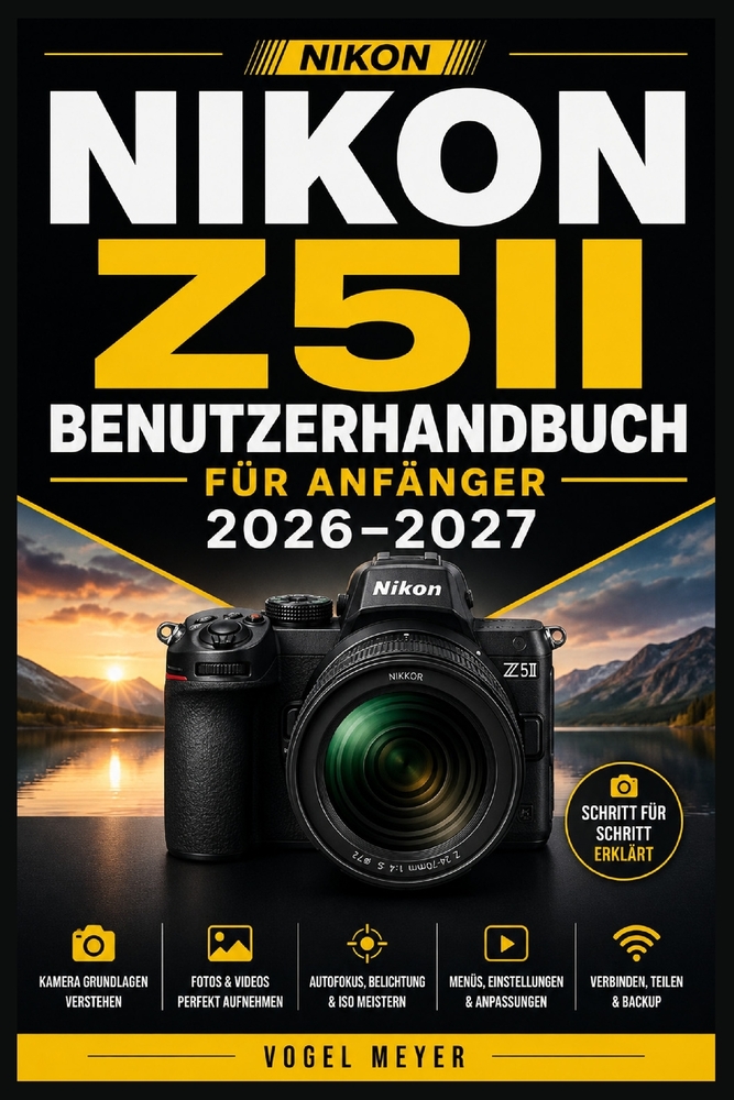 Nikon Z5ii Benutzerhandbuch Für Anfänger 2026-2027: Vollformatfotografie meistern: Einrichtung, Autofokus, Bildstabilisierung, Video, Objektivwahl und cover