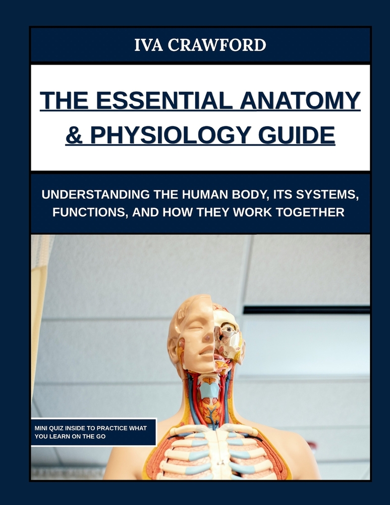 The Essential Anatomy & Physiology Guide: Understanding the Human Body, Its Systems, Functions, and How They Work Together cover