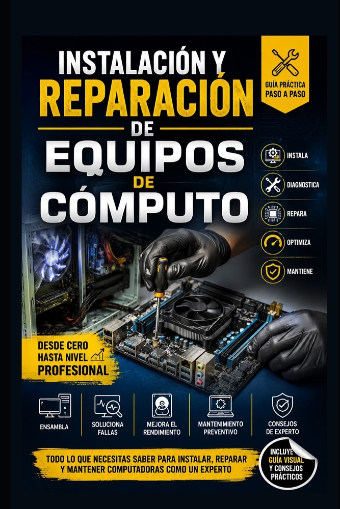 Instalación y Reparación de Equipos de Cómputo cover