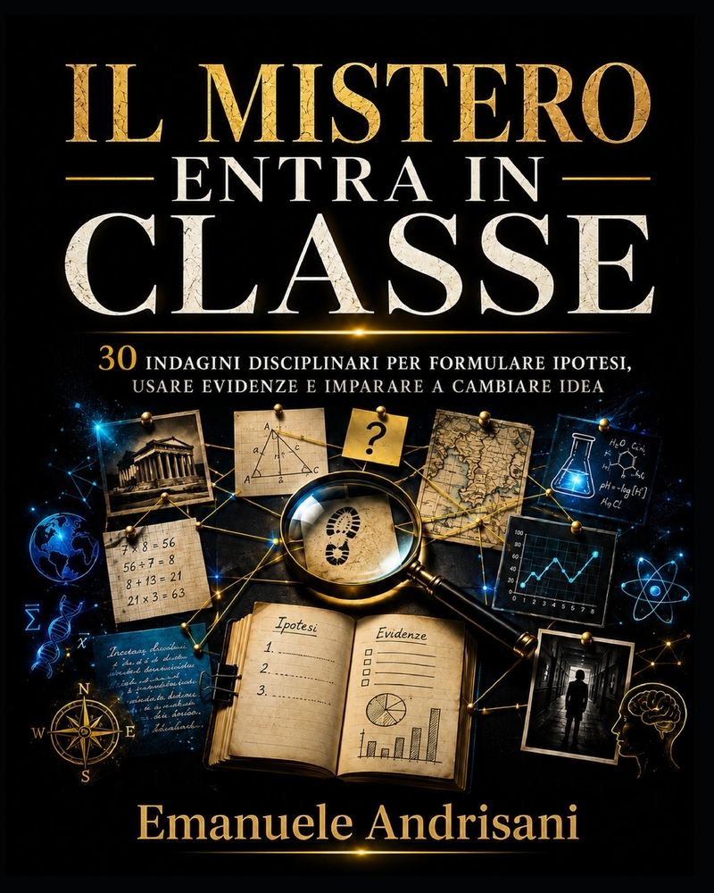 Il Mistero Entra in Classe: 30 indagini disciplinari per formulare ipotesi, usare evidenze e imparare a cambiare idea cover