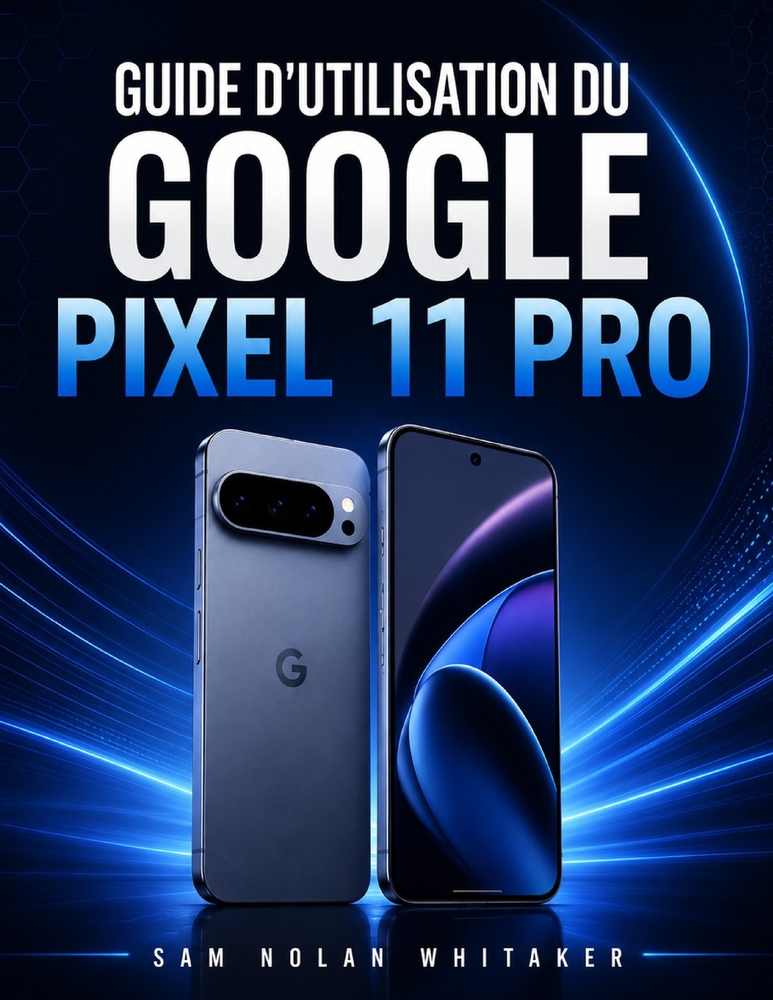 Guide d'Utilisation Du Google Pixel 11 Pro: Un guide pratique pour l'installation, l'utilisation quotidienne, les commandes de l'appareil photo, les f cover