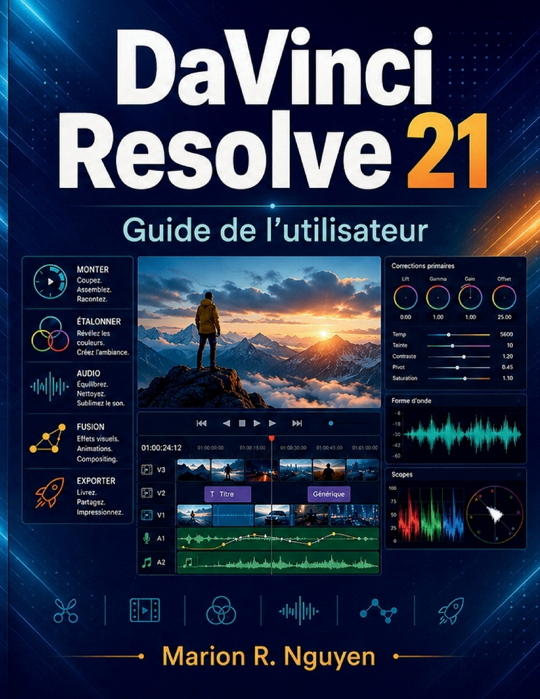 DaVinci Resolve 21 Guide de l'utilisateur cover